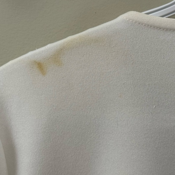 Suzy Shier Cream Open-Front Jacket - Picture 6 of 7